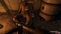 This corpse holds the keycard.
