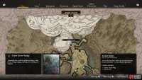 Go down to the right of the Doyen Graves Vantage anvil to find a cave and a rope leading up.