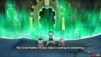 Once you get the Crow Feather in Chapter 7, you’ll be able to dispel the barrier.