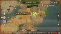 Another possible point is in the East Dryridge Desert.