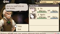 The inn is a bit costly, but it’s the most efficient way to restore HP and MP.