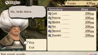 Wherever our heroes go, the monsters always seem to get tougher. Good thing the shops sell weapons and armours to match!