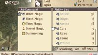In the long run, investing in White Magic is more efficient than relying on items for healing.