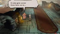 When you spot the Adventurer chilling deep inside a dungeon, that’s a good sign there’s a boss battle just up ahead! So be sure to save!
