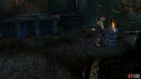 Push the pedestal with the Kilika Sphere in it to the shiny spot