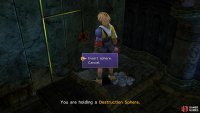 Place the Destruction Sphere here to get your treasure