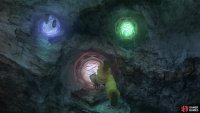 Tidus is blue, Wakka is red, and Rikku is green