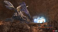 The boss will eventually counter with Tail Sweep