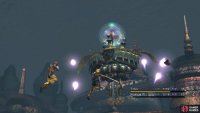 The boss will raise up in the water before doing Depth Charges