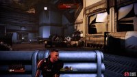 Use the pipes as cover, and use Zaeed’s Disruptor Ammo and Concussive Shots to take them out