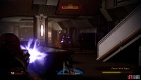 After sealing the doors, you’ll return to help Archangel fend off Garm, who is protected by barriers and armor, and accompanied by a retinue of krogan.