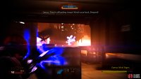 The Blue Suns offensive consists of waves of troopers - led by Jentha - who drop into the upper level of Archangel’s holdout.