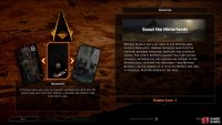Choose ‘Secrets’ to spend 1 Power, granting you access to Scout the Hinterlands.