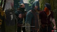 Approach the double doors and you’ll find out who the Bandits were really hunting for - either leave when dismissed,