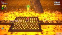 Either die while jumping or use a boomerang to grab the third Green Star here