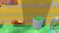 You can always store an extra power-up and access it via Up on the D-Pad