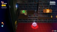 Step on these bookcases to move them and reveal the second Green Star