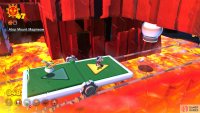You will need to jump into the pipe at the end to reach the top of the mountain