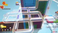 You will want to follow a specific path in order to collect the blue coins